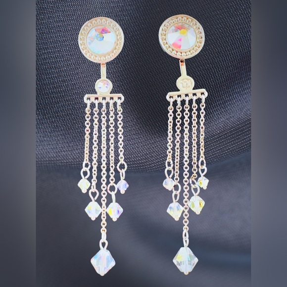 Swarovski Crystal Convertible Chandelier Earrings - Picture 1 of 3